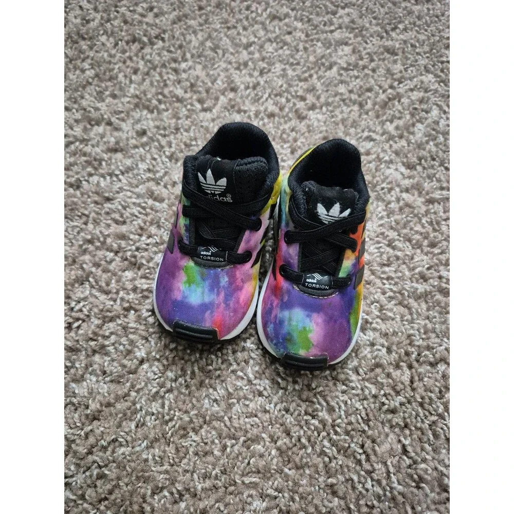 Adidas galaxy shoes size 5k - multi color